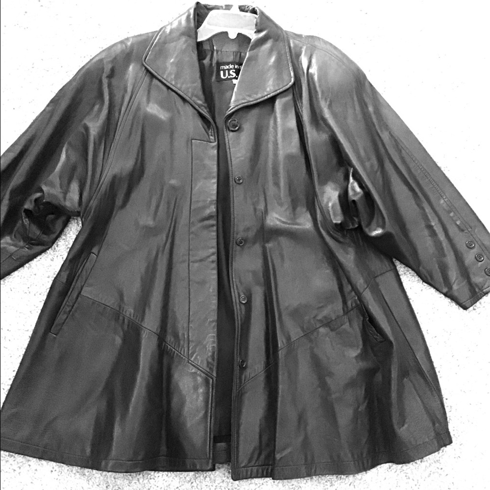 Leather Coat
